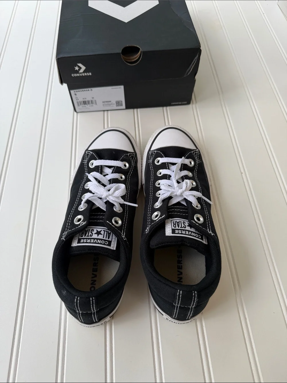 Converse Black & White Low Top Sneakers